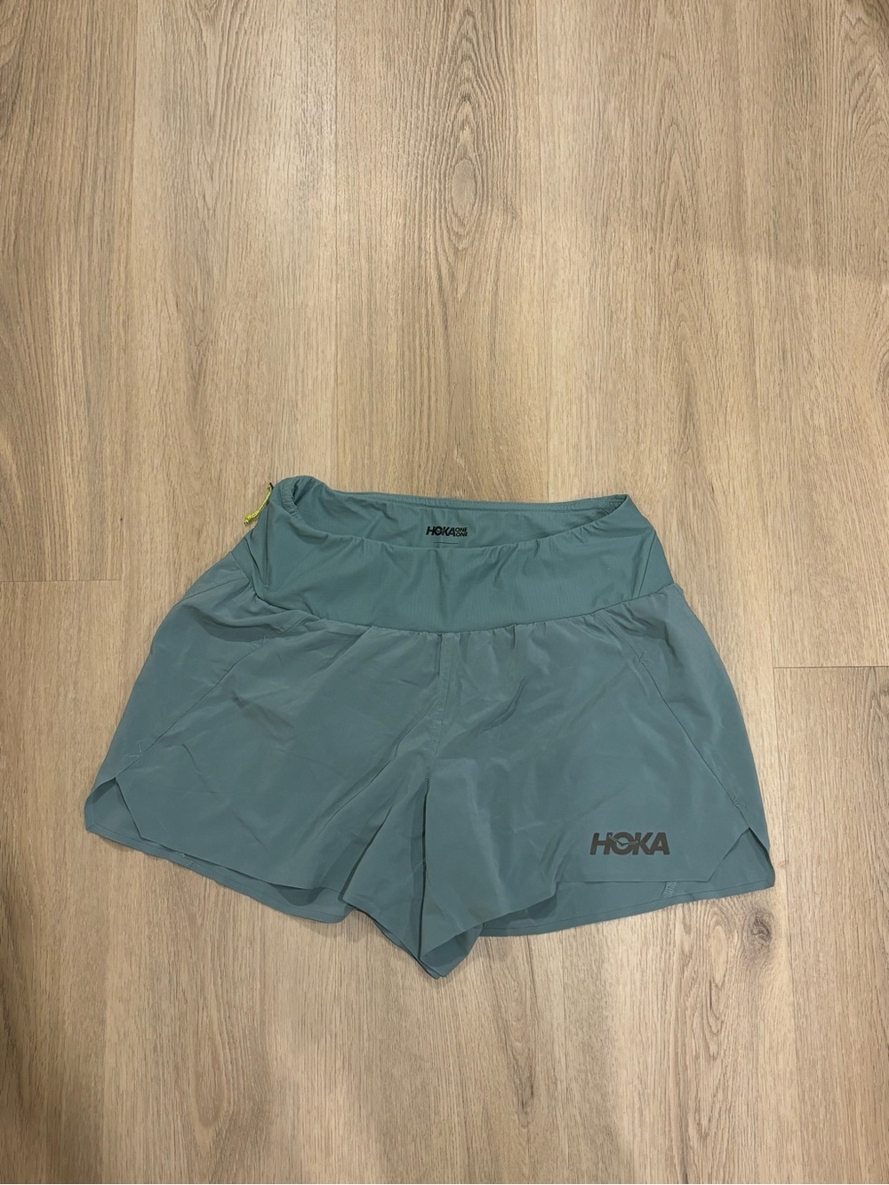 Hoka One One Teal Blue Women's Athletic Running Shorts